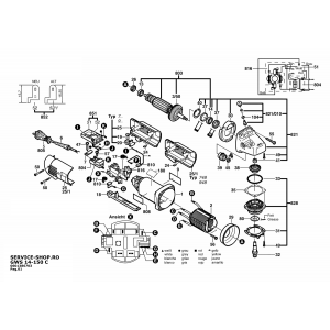 Bosch GWS 14-150 C (0601386703-EU)